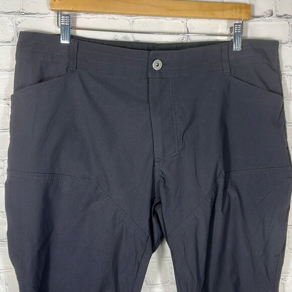 Kuhl Pants Mens 38 Black Renegade Rock Pant Hiking Utility Outdoors Performance - Picture 2 of 12